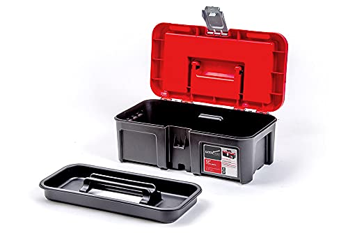 Gator Clamps 13-inch Sturdy Toolbox - 3 Compartments,...
