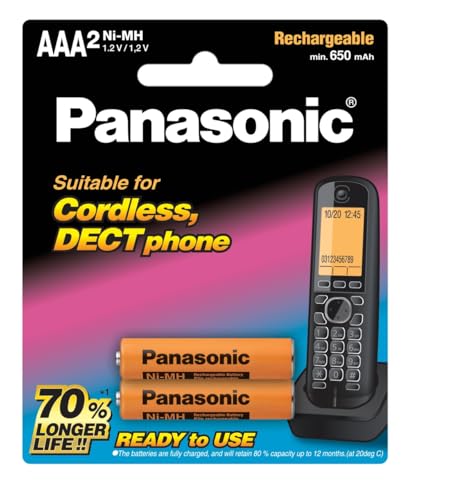 Panasonic rechargeable batteries aaa