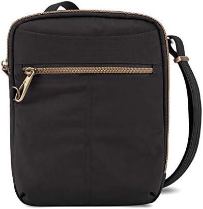 Travelon Anti-Theft Signature Slim Day Bag, Black, One Size 1 Travelon Anti-Theft Signature Slim Day Bag, Black, One Size