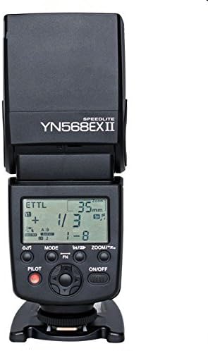 YONGNUO YN568EX II Master & amp؛ Slave TTL Flash Speedlite مع مزامنة عالية السرعة