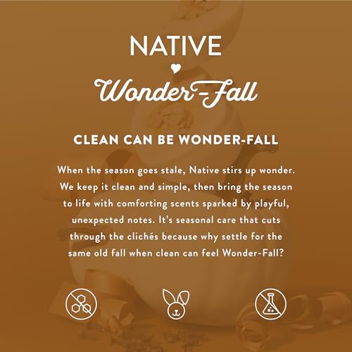 Native Silicone and Sulfate Free Moisturizing 2-in-1 Shampoo & Conditioner, White Pumpkin & Clove, 16.5 fl oz - image 8