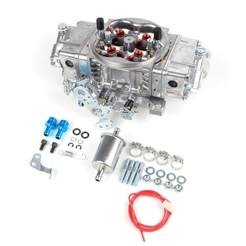 Dreassail 4 Barrel 650 CFM Carburetor for Holley Quick Fuel Double Pumper Mechanical Carburetor BR-67199