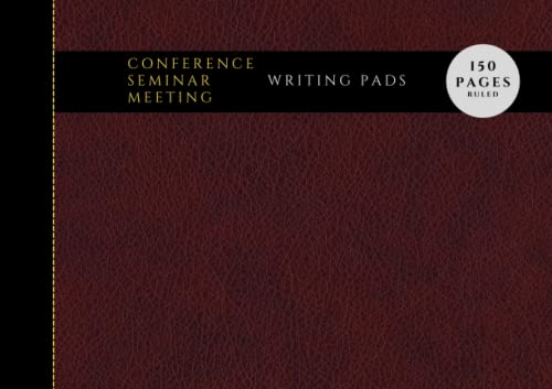 Conference Seminar Meeting Writing Pads: Ergonomic and efficient (8.5 x