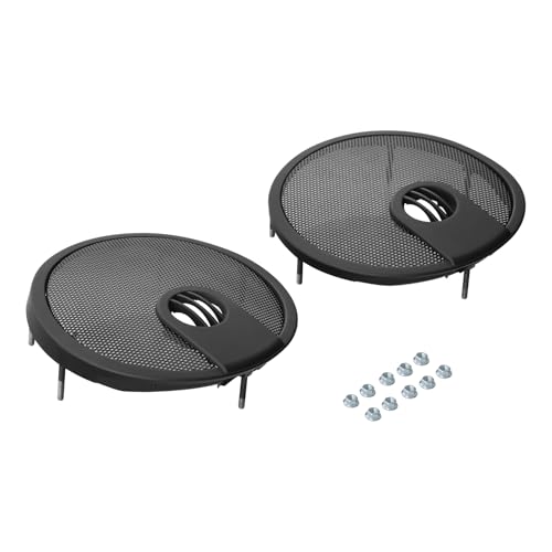TCT-MOTORPARTS 6.5" Cover Rejilla Parlante para Tapa de Alforjas Compatible con Indian Chieftain Springfield Dark Horse 2017-2018 y Roadmaster 2015-2025 miniatura 2
