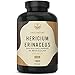 Hericium Erinaceus - 180 vegane Kapseln (650mg) - 1300mg Tagesdosis für 90 Tage - 30% Polysaccharide und 5% Beta Glucan - Laborgeprüfte Löwenmähne - Deutsche Produktion - TRUE NATURE®