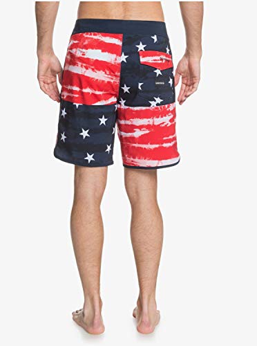 Quiksilver Men's Standard Highline Freedom Quad 19 Boardshort Swim Trunk3