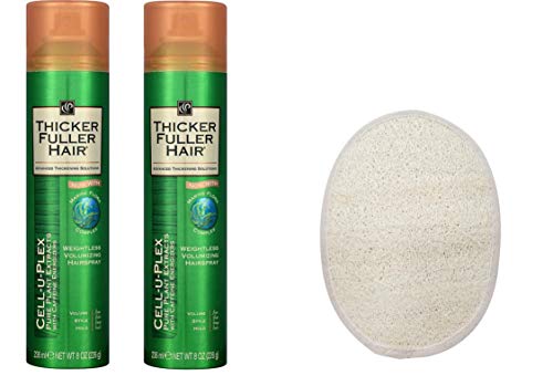 Thicker Fuller Hair Weightless Volumizing Hair Spray 8 oz Pack of (2)