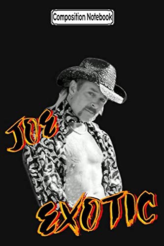 Bild: Composition Notebook: Joe exotic tiger king Journal Notebook Blank Lined Ruled 6x9 100 Pages f�r 7,70 EUR (-5%) statt 25,57 EUR bei amazon.de