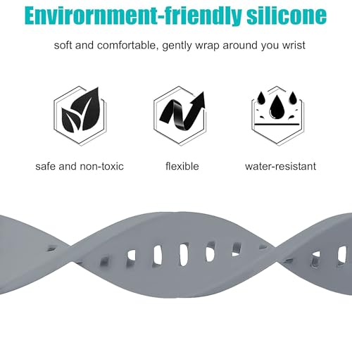 Image of ACM Watch Strap Silicone Belt 22mm compatible with Xiaomi Mi Watch Revolve Smartwatch Color Hook Band