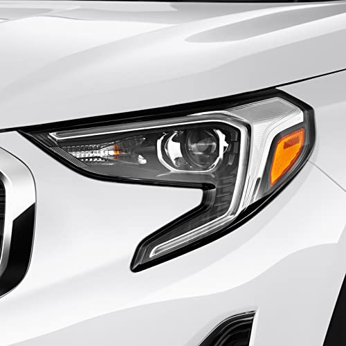 Fione - For Gmc Terrain Headlight Assembly 2018 2019 2020 2021 Xenon Hid Terra Front Headlamp Replacement Dot Certification Driver Left Side 84815558 Gm2502475 #TOP1
