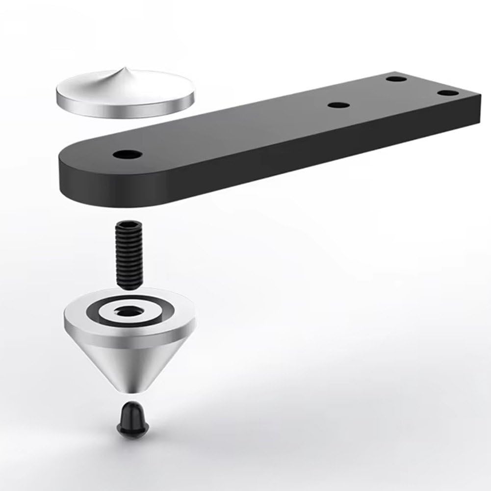 4 Pz Tipo Combinato Piedino Per Altoparlante Subwoofer Staffa Con Punta Antiurto Piedini Di Isolamento Per Altoparlanti Piedini Per Altoparlanti Piedini Di Isolamento Per Altoparlanti Pavimento