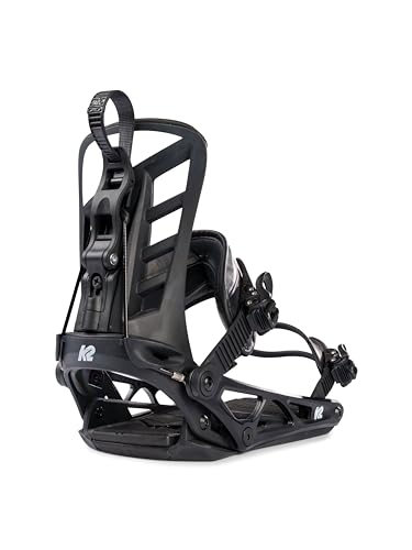 Fixations de snowboard K2 Cinch TC 2025 Black de haute précision