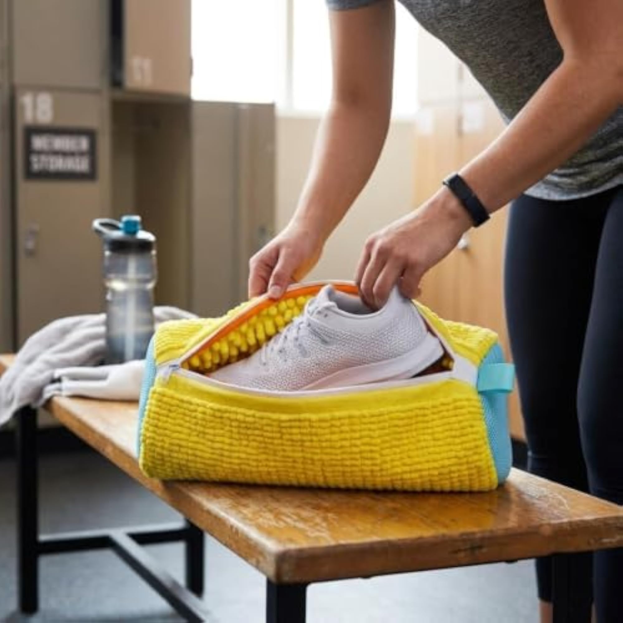 Shoe Washing Machine Bag, Durable Zipper Mesh Bag for Sneakers