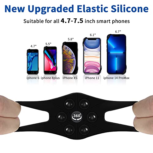 【2023 New】 Hlomom Phone Holder For Running Wristband, Fits 4.7-7.5'' Phones Sports Armband 360°Rotation & Detachable For Iphone 14/14Pro/13Promax/12/Pro/Pro Max/Xs/8/7/6, Samsung Galaxy (S) #TOP1