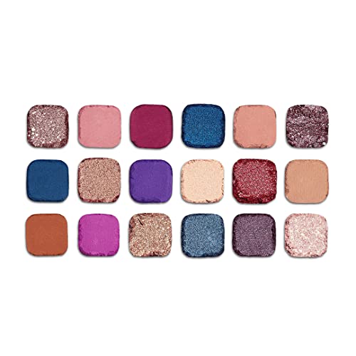 Image of Revolution Beauty London Forever Flawless,Eutopia,19 G Eyeshadows Palette| Long Wearing And Easily Blendable Eye Makeup With Shimmary & Matte Finish-19 G,Multi