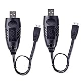 XiaoPengYo Quadcopter 7.4V Lipo Battery Charger USB Charger Cable for Syma X8 & H502S H502E H501S H501C & Bugs 3 B3 Drone F100 Drone & F100 Ghost Drone