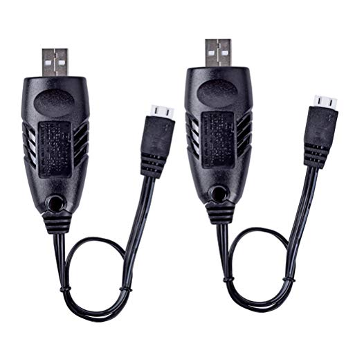 XiaoPengYo Quadcopter 7.4V Lipo Battery Charger USB Charger Cable for Syma X8 & H502S H502E H501S H501C & Bugs 3 B3 Drone F100 Drone & F100 Ghost Drone