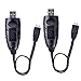 XiaoPengYo Quadcopter 7.4V Lipo Battery Charger USB Charger Cable for Syma X8 & H502S H502E H501S H501C & Bugs 3 B3 Drone F100 Drone & F100 Ghost Drone