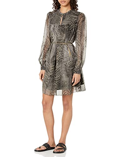 Guess Damen Coktail Cocktail Dress, Forest Tiger Militar, L EU