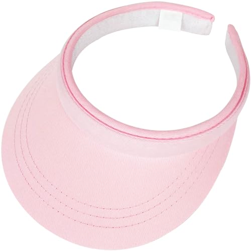 Image of Sun Visor Hats Women Wide Brim Adjustable Clip On Visors Beach Men Hat