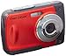 iON Cool-iCam 8MP Waterproof Digital Camera with 4x Digital Zoom and 2.4-inch LCD Screen (Red)