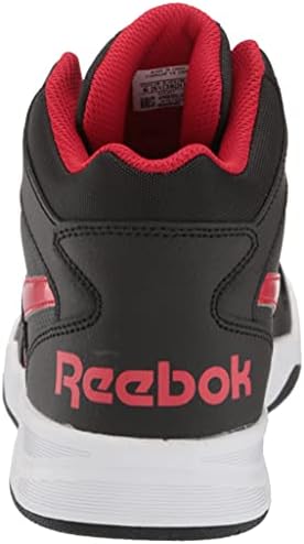 Reebok Boy's BB4500 Court Sneaker, Black/Vector Red/White, 7 Little Kid | Image 2
