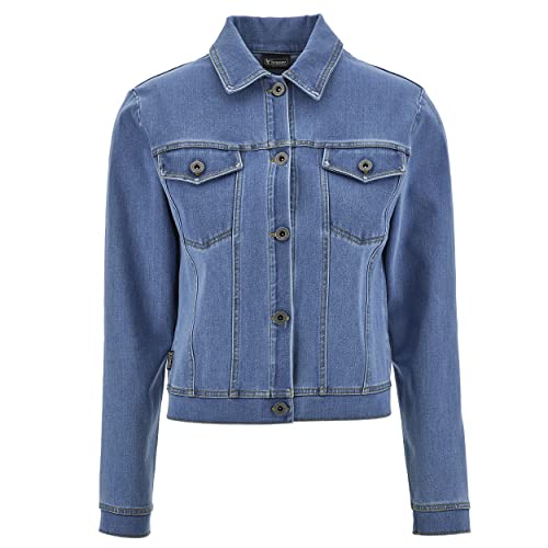 Veste trucker en denim écologique Freddy S pour un style intemporel
