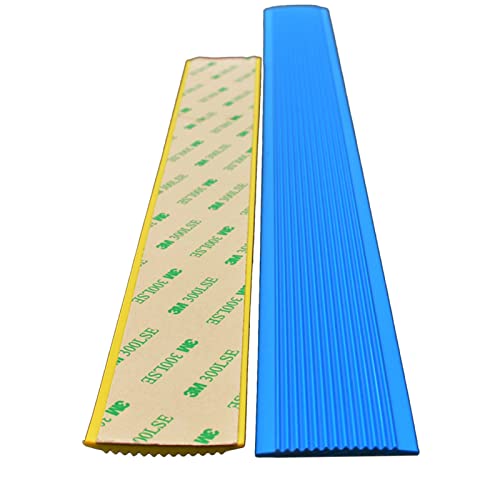 Bande de transition pour sol bleu de 4 cm pour sécuriser l'école