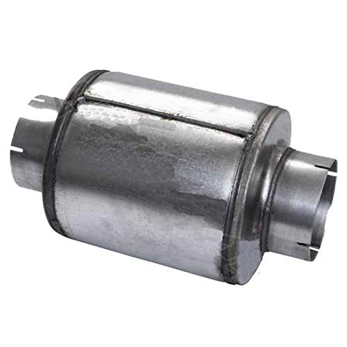 Galvanized Steel Exhaust Resonator 5" Inlet, 9" Body
