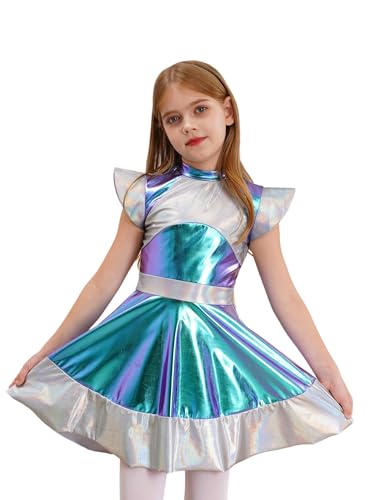 Disfraz completo niña astronauta plateado 14 años miniatura 3