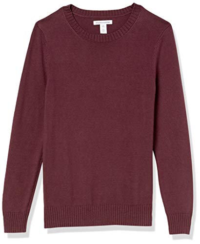 Image of Amazon Essentials Women's Lightweight Soft Crewneck Sweater, 100% Cotton, Plus