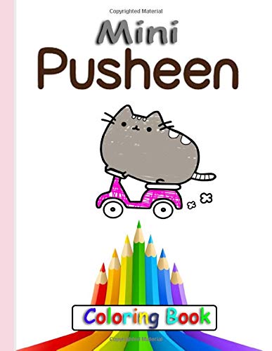 Mini Pusheen Coloring Book: Pusheen the Cat (A Pusheen Book),Super ...