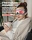 RENPHO Eyeris 2 - Extended Augenmassagegerät mit Wärme und Vibration, Eye Massager zur Entspannung, Augenpflege, für Augenbelastung, Trockene Augen, Verbessert den Schlaf