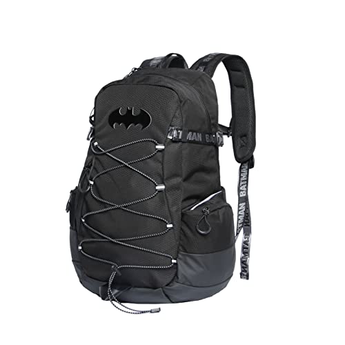 Karactermania Batman Neon-Mochila Pro, Negro, Talla única