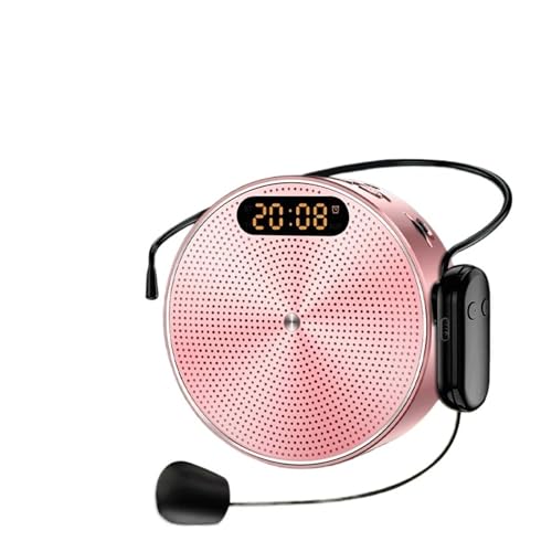 Amplificador de voz para profesores con micrófono altavoz portátil y ranura TF