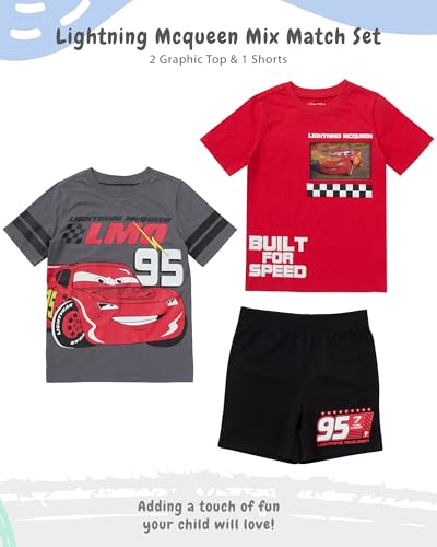 Image of Disney Boys' T-shirt and Shorts 3 Piece Set