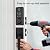 Secusly Smart Front Door Lock Handle Set, Keypad Door Lock with Handles, Fingerprint Keyless Entry Smart Locks Handle Kit, Electronic Smart Deadbolt with Auto Lock, Code, APP for Home, Apartment