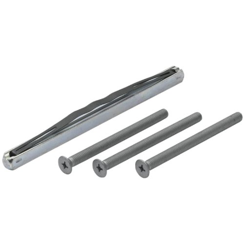 Juego de montaje de muebles de picaporte 72 – 77 mm, galvanizado; 1 Escobillero