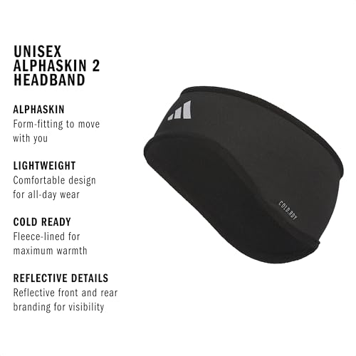Image of adidas Alphaskin Tie Headband