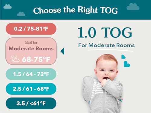 Image of Love to Dream Swaddle UP, Baby Sleep Sack, 1.0 TOG, Self-Soothing Swaddles for Newborns, Get Longer Sleep, Snug Fit Helps Calm Startle Reflex, Newborn Essentials for Baby, Small 8-13 lbs,Candy Canes