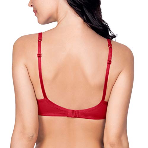 Image of Amante Cotton Padded Wirefree Full Coverage T-Shirt Bra