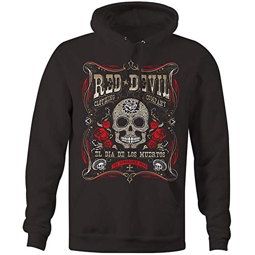 RED DEVIL CLOTHING Dia De Los Muertos Hoodie
