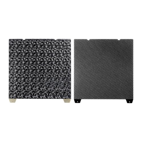 c069 Ender 3 V3 Build Plate Double-Sided PEI Sheet, 235x235mm Black (PEO+PET) Printing Plate 3D Printer Bed Platform, fo