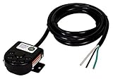 SSC Controls B850-1502 Foot Switch with Mounting Plate, Momentary, Single Pedal, 8-ft Cable with Leads, Made in USA