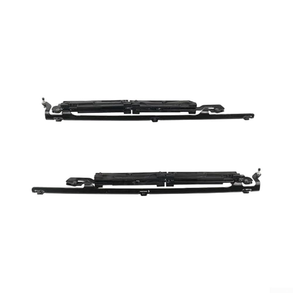 Par para soportes Carril para techo Solar ABS Negro 1K9898738A