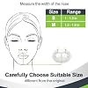 Replacement Cushion for F30i Medium, Enhanced Comfort and Minimal-Contact, Compatible with Original Frame, 2 Packs, MEDICOLOR Supplied