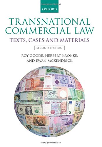 Transnational Commercial Law: Texts, Cases and Materials