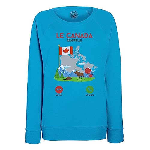 Sweat Canada m'appelle vêtement tourisme nature et sweatshirt voyage