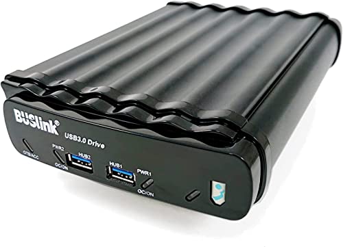 BUSlink U3-6THS 6TB 2-Port HUB HDD USB 3.2 Gen 1 5Gbps/eSATA External Hard Drive