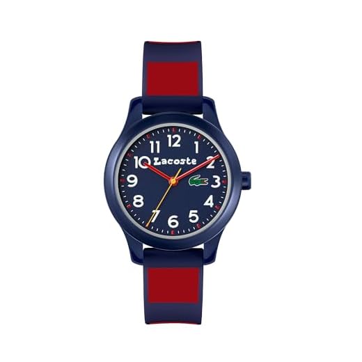 Lacoste Reloj Analógico de Cuarzo para Niños con Correa en silicona Azul - 2030035